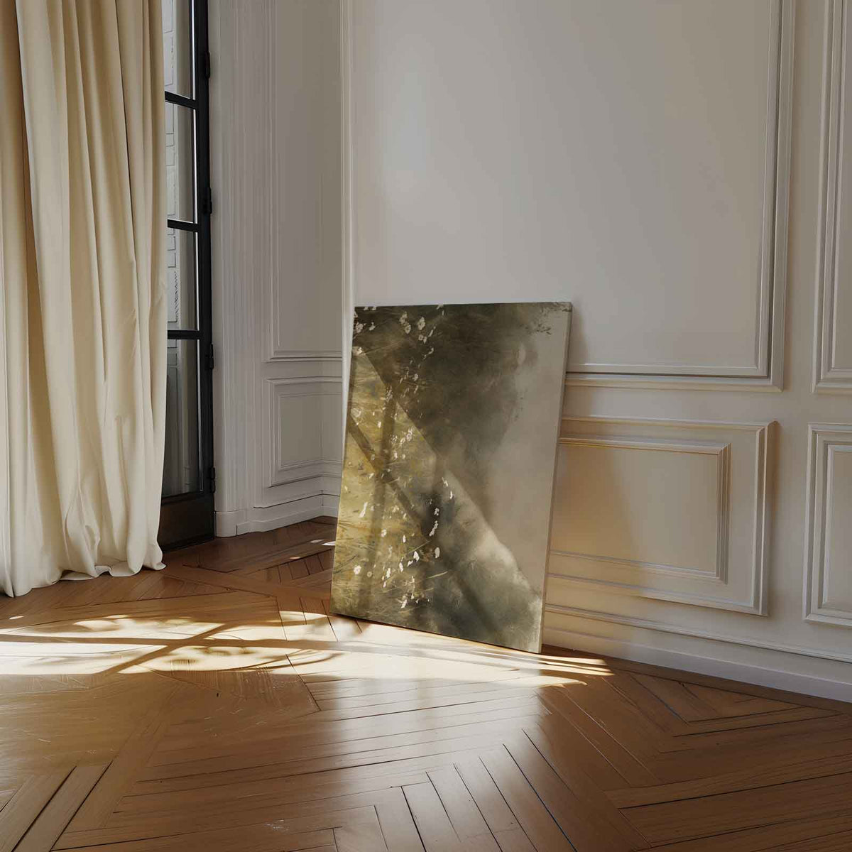 Natuurlijke Mystiek – canvas wanddecoratie in portret formaat