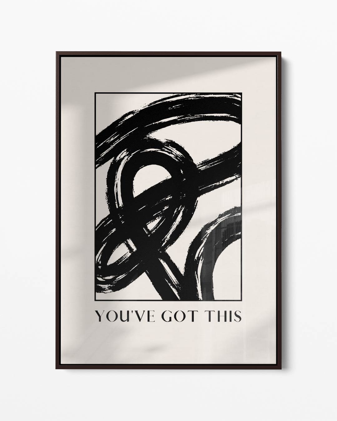 Motivatie Poster "You've Got This – portret kunstwerk als wanddecoratie