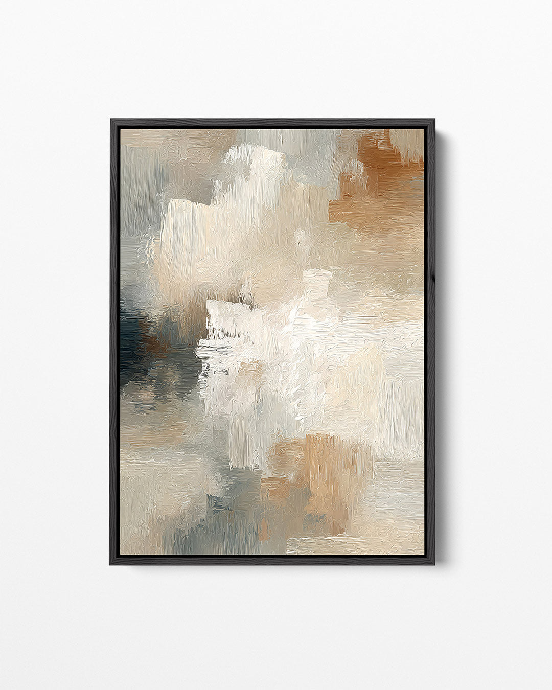 Zachte kleuren harmonie – staand wanddecoratie kunstwerk