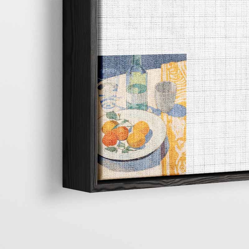 Mediterraanse Stilleven in Zonlicht – plexiglas kunstwerk als wanddecoratie