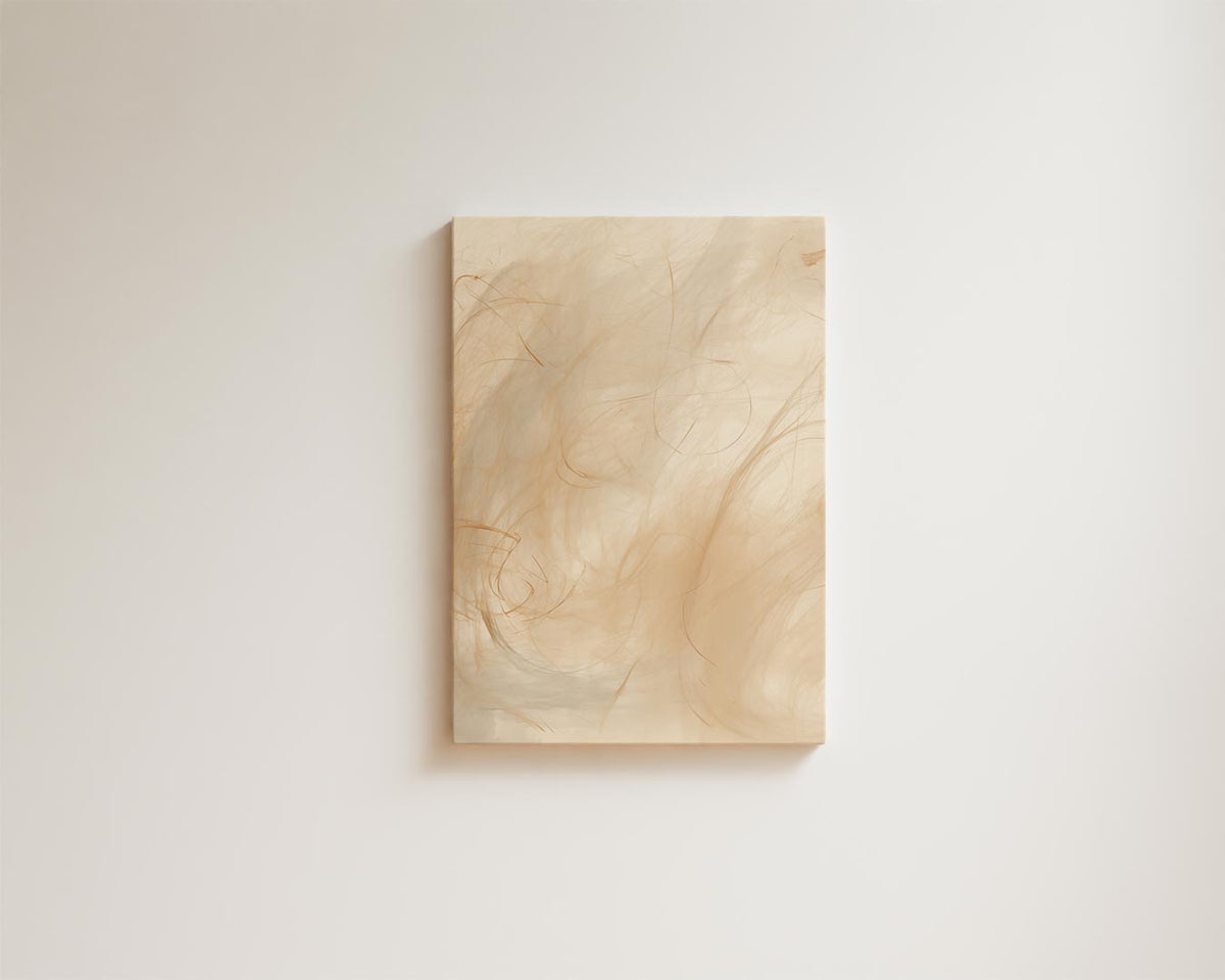 Etherische Wolken – portret kunstwerk als wanddecoratie, afbeelding 15
