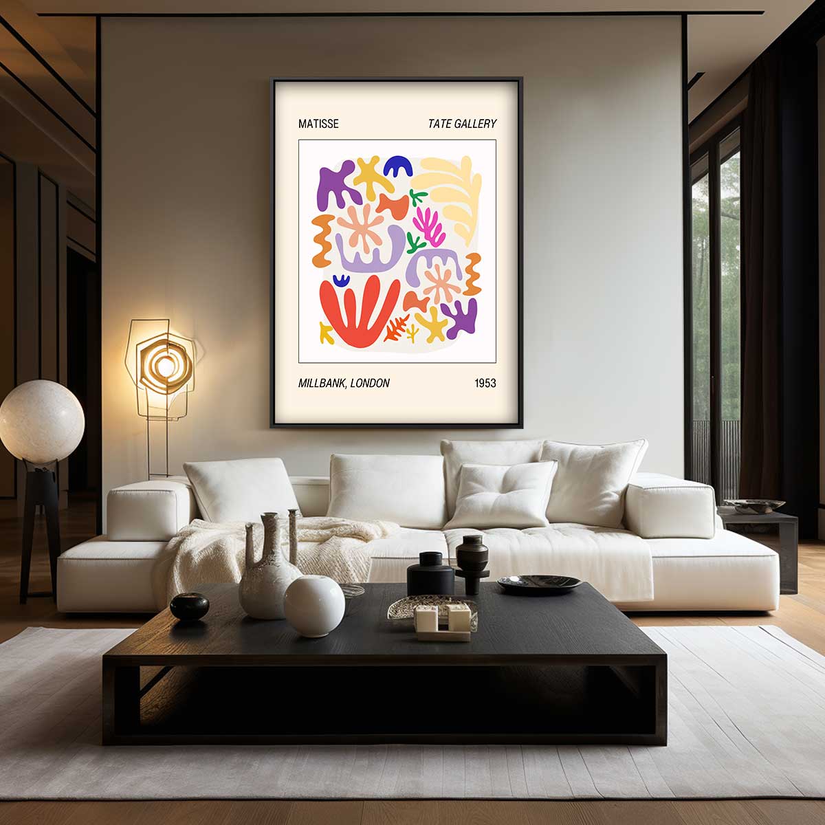 Matisse Milbank Abstractie – staand kunstwerk voor modern interieur