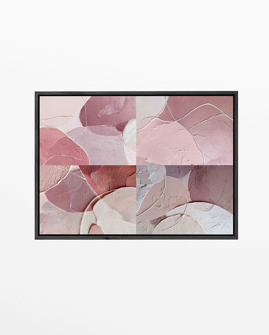 Organische vormen compositie – Harmonie – liggend abstract kunstwerk