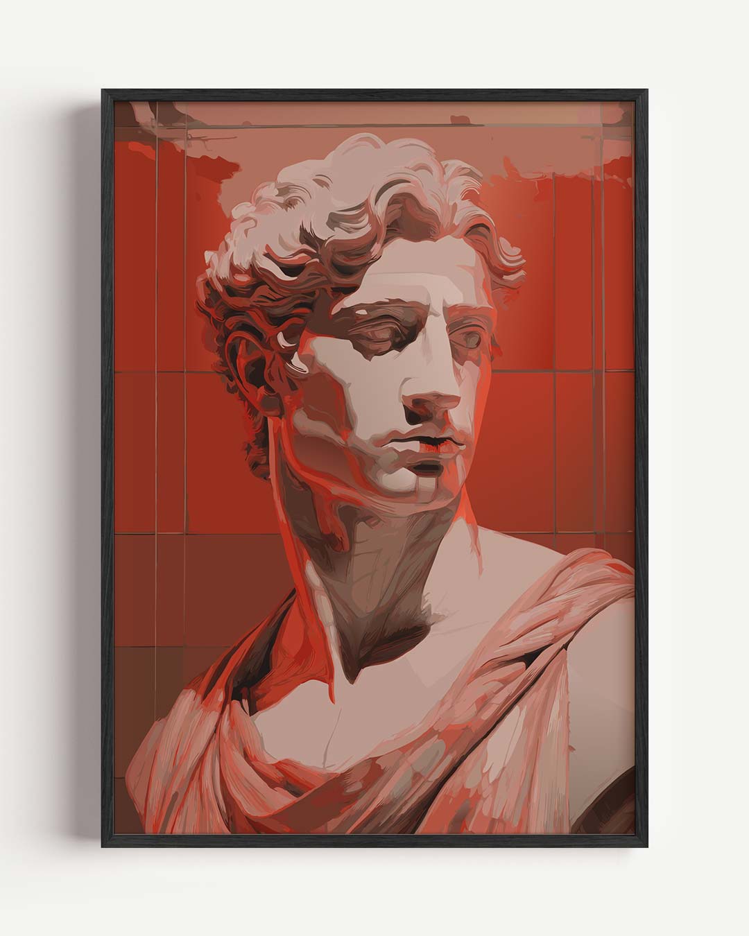 Stijlvolle Pop Art Beeldhouwwerken – Popart en Streetart portret poster als wanddecoratie