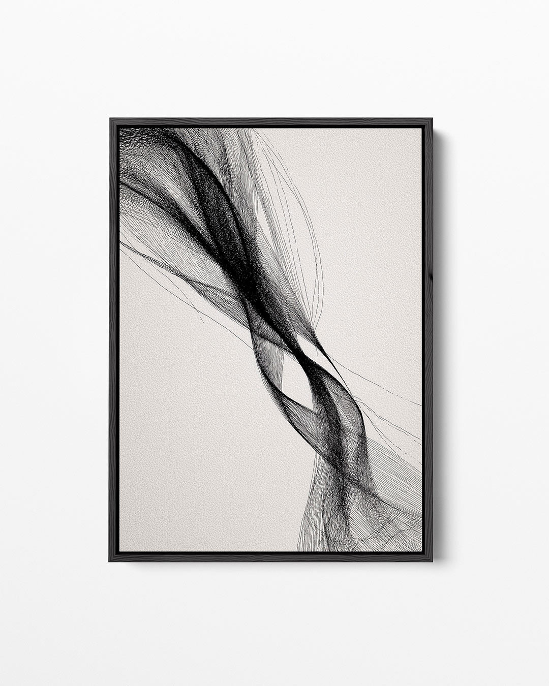 Dynamische lijnen – staand wanddecoratie kunstwerk