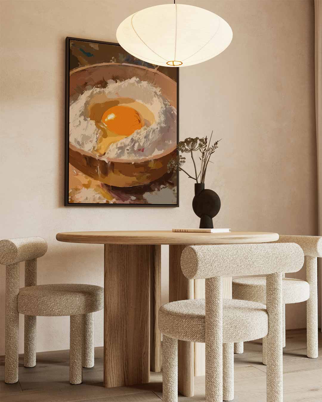 Het Magische Baksel – canvas wanddecoratie in portret formaat
