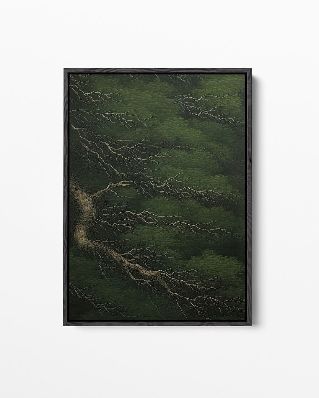 Organische lijnen – staand wanddecoratie kunstwerk