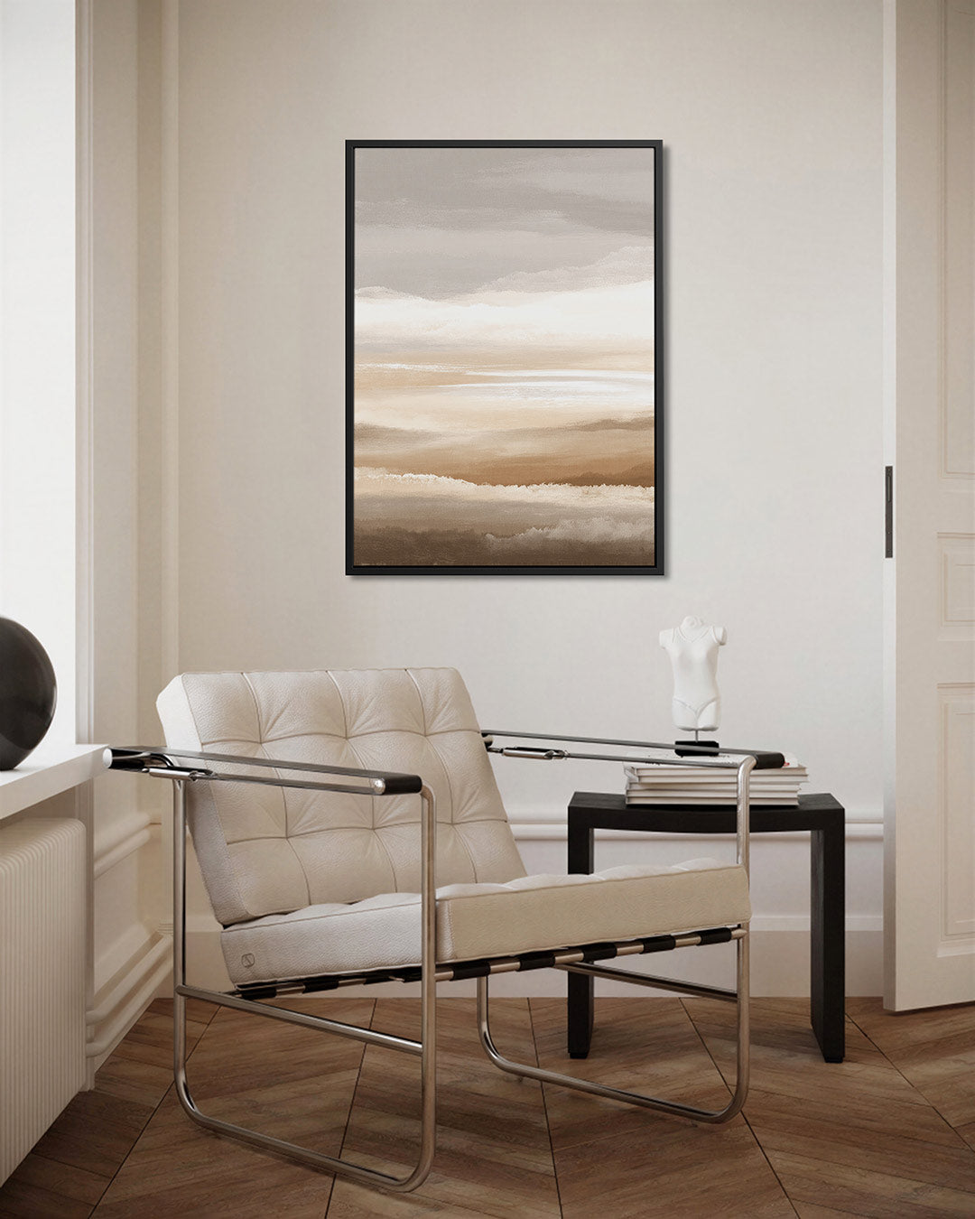 Zachte horizonten – kunstwerk als stijlvolle wanddecoratie
