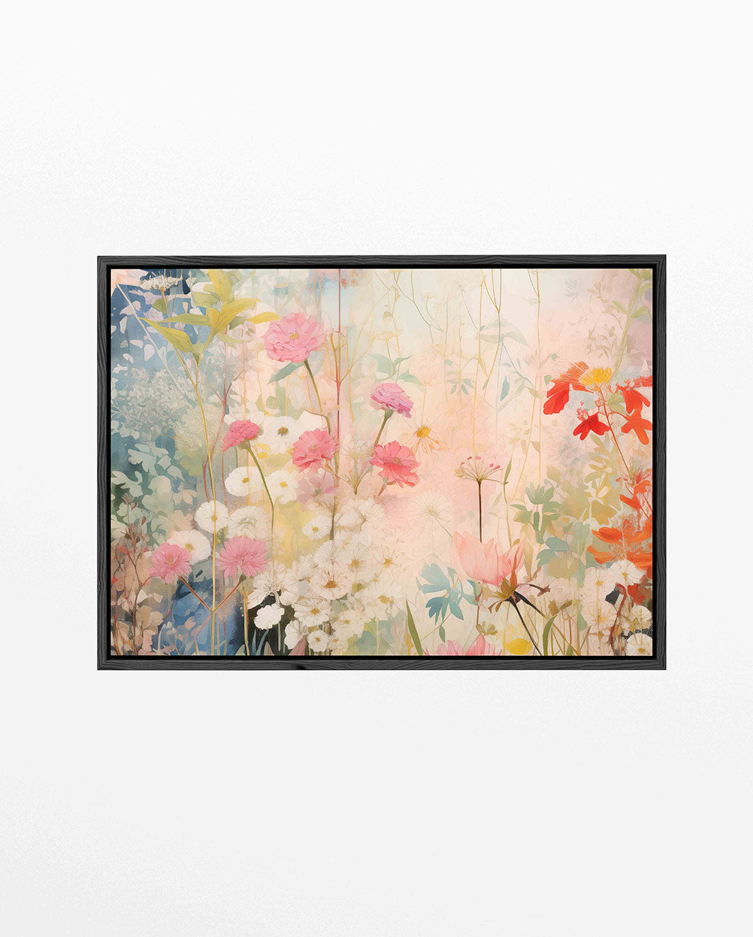 Bloemenpracht – liggend bloemen kunstwerk