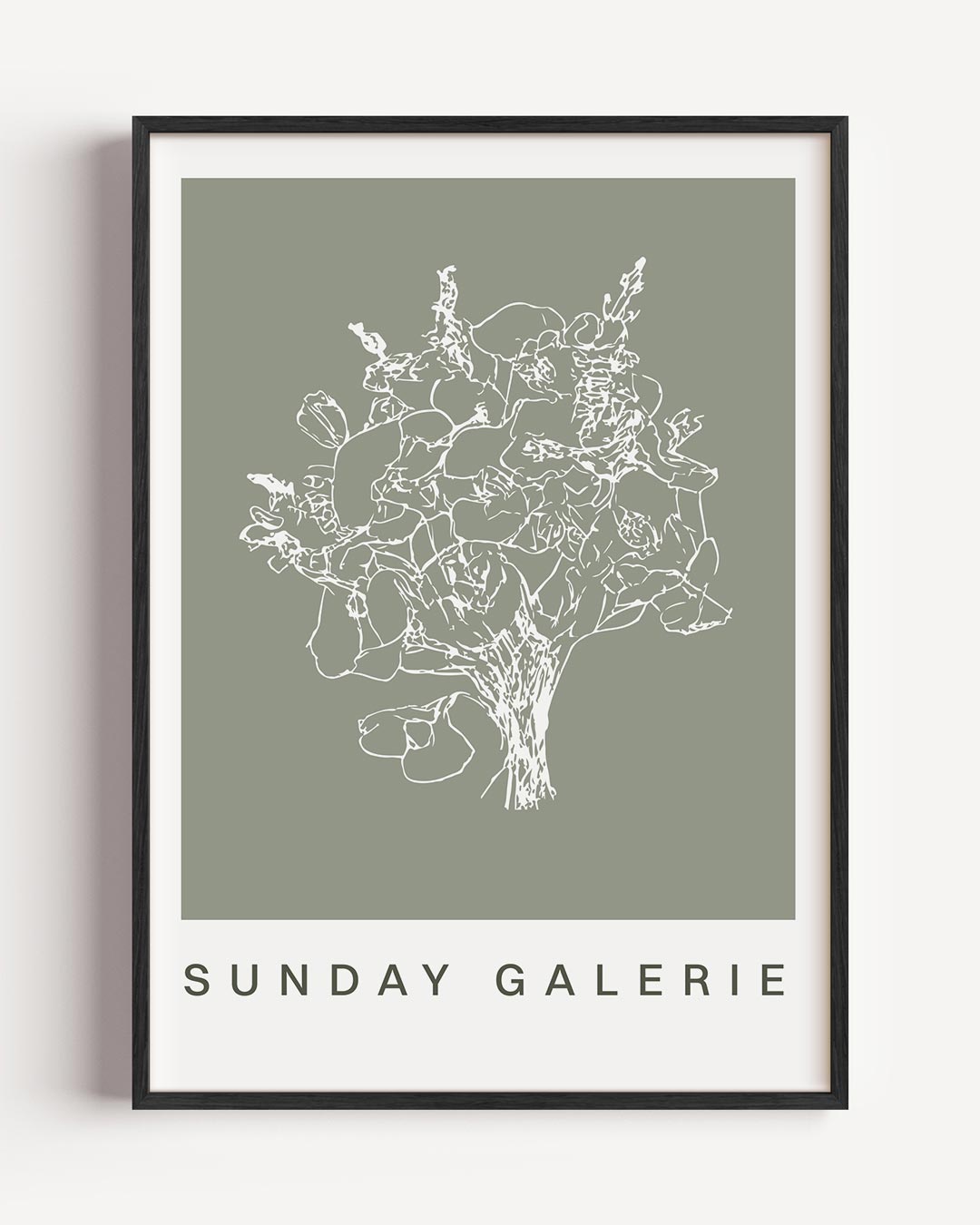 Botanische Elegantie – keuken portret poster als wanddecoratie
