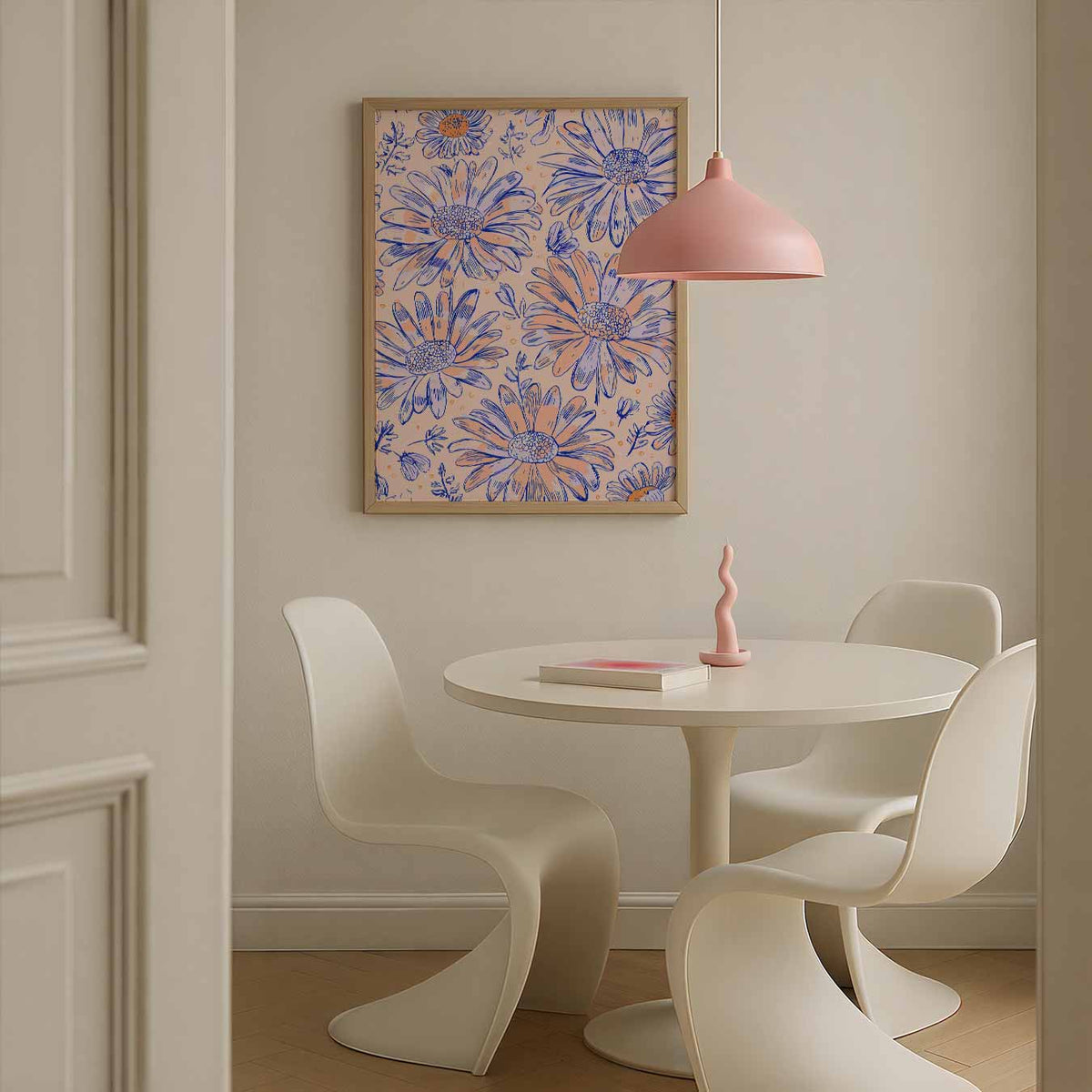 Bloemenparade – bloemen poster in staand formaat