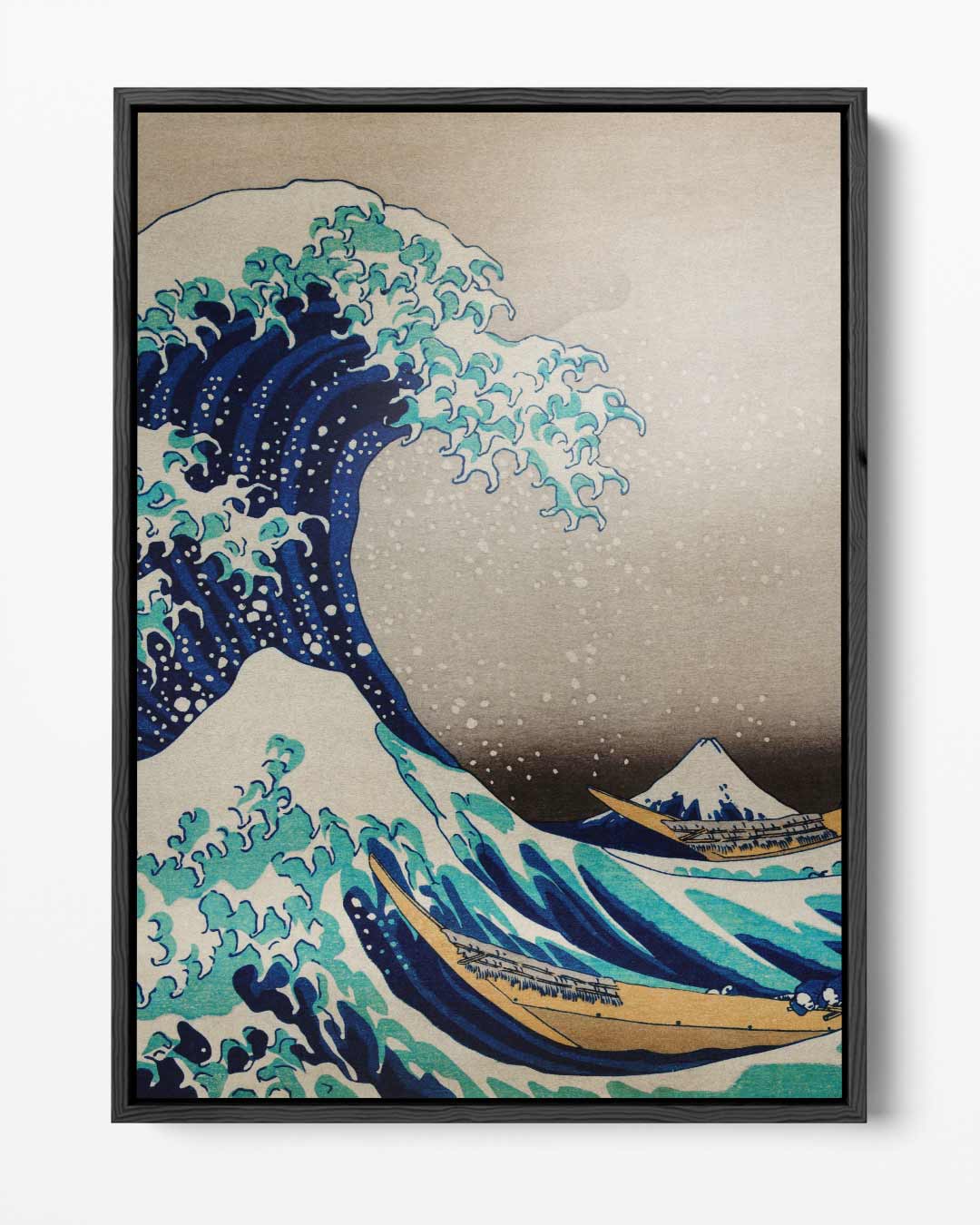 De Grote Golf van Kanagawa – portret kunstwerk als wanddecoratie