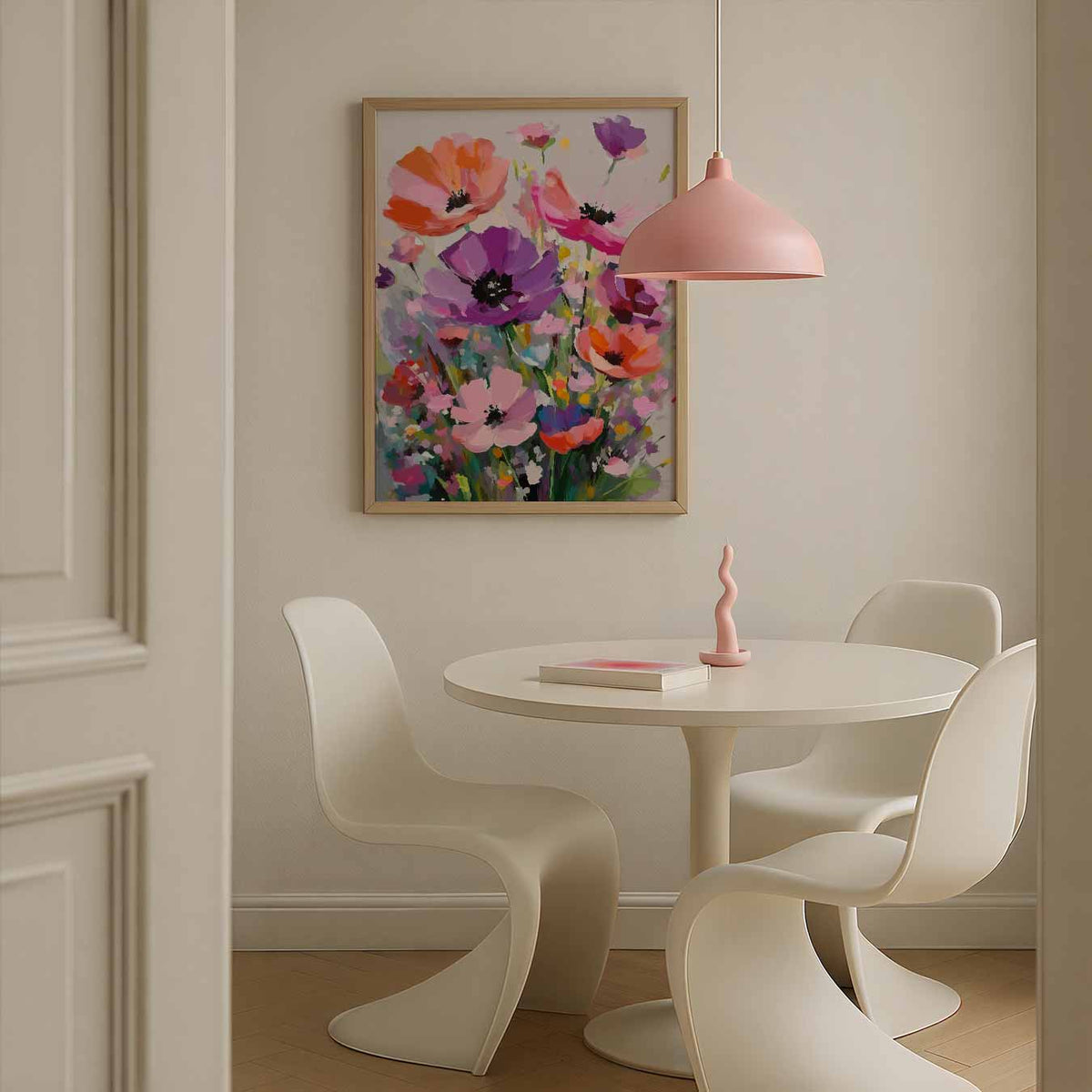 Bloemenpracht in Kleur – bloemen poster in staand formaat
