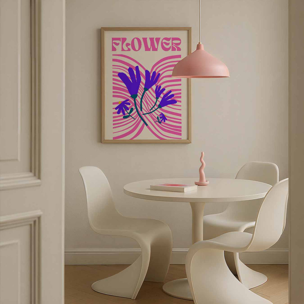 Bloemenmagie – bloemen poster in staand formaat