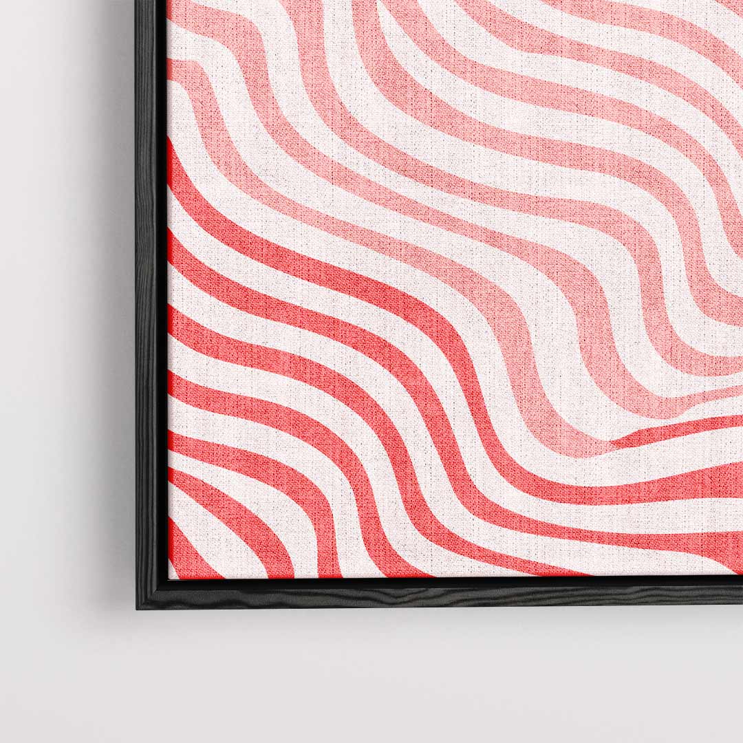 Zwoele Golven – dibond kunstwerk als wanddecoratie