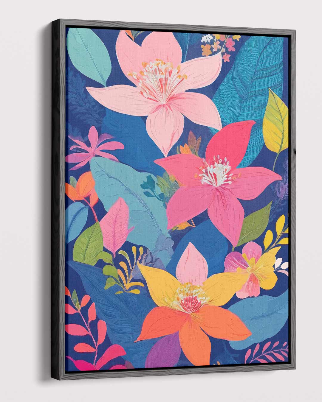 Bloemenparadijs Kunstwerk – dibond kunstwerk als wanddecoratie