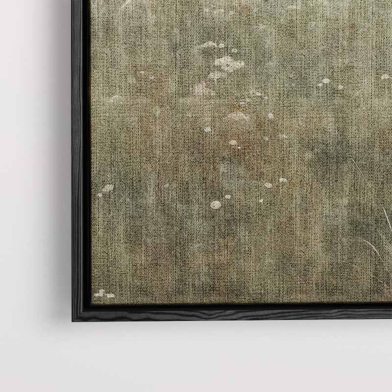 Rustgevend Veldlandschap – staand kunstwerk voor modern interieur