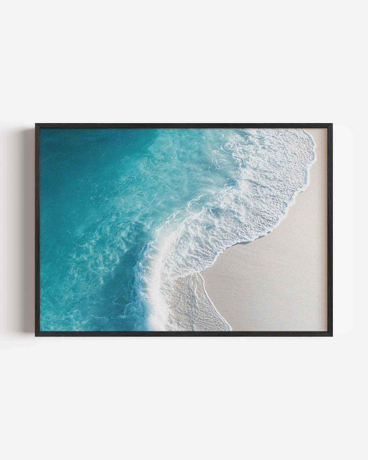Zee en strand – jungle landscape poster als wanddecoratie
