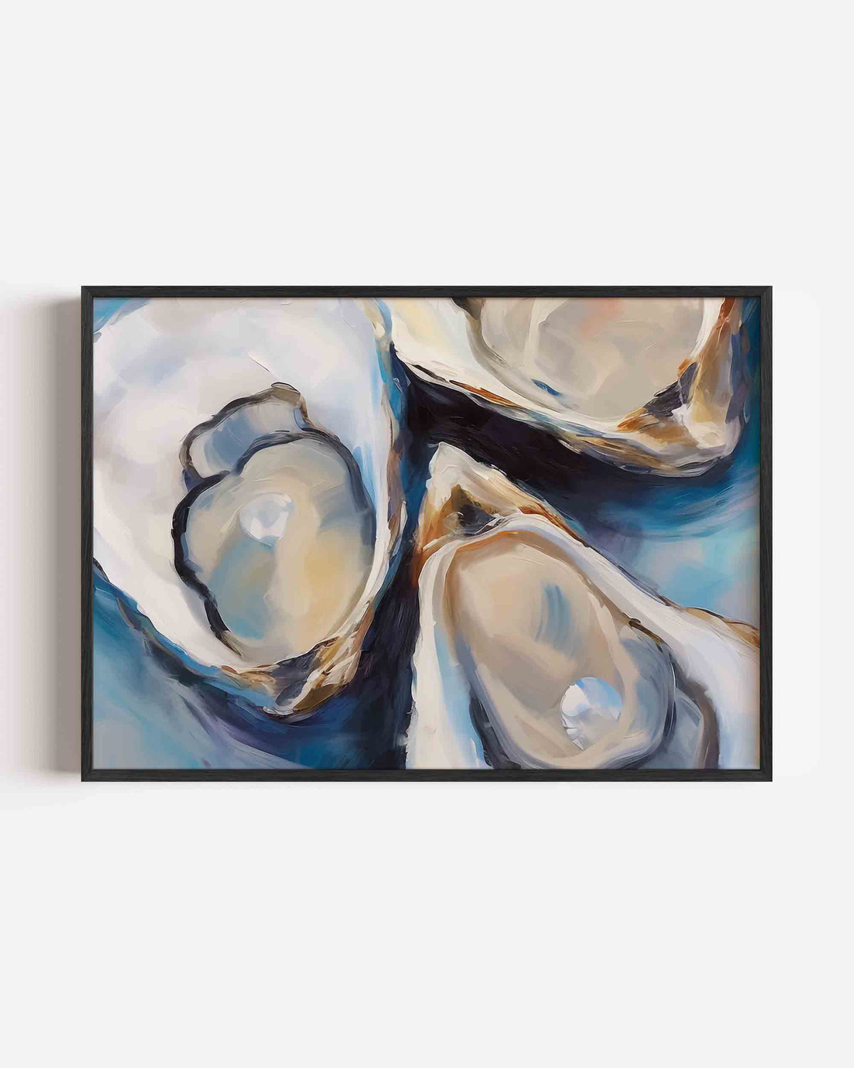 Schelpen en parels – keuken landscape poster als wanddecoratie