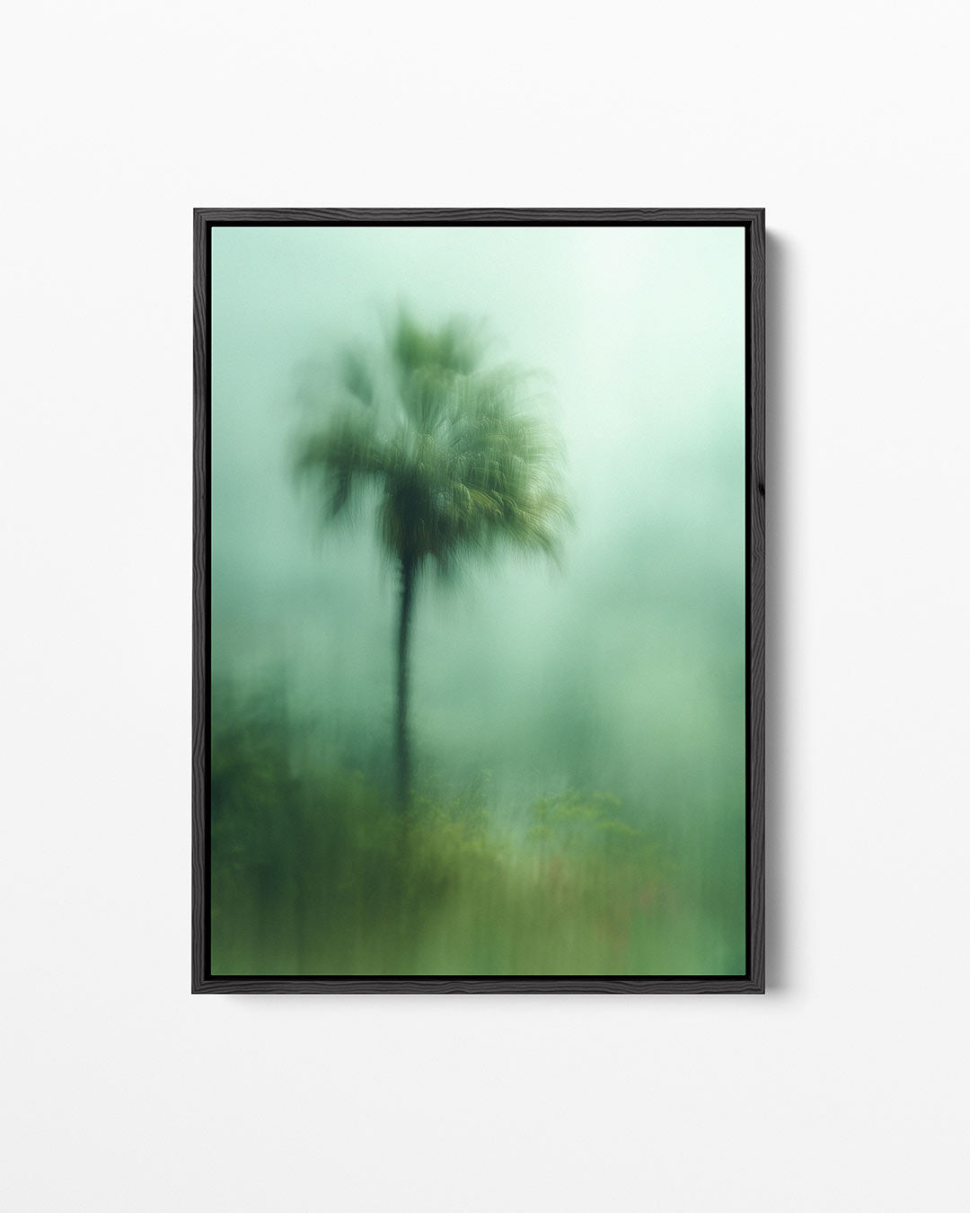 Vervagende palm – staand wanddecoratie kunstwerk