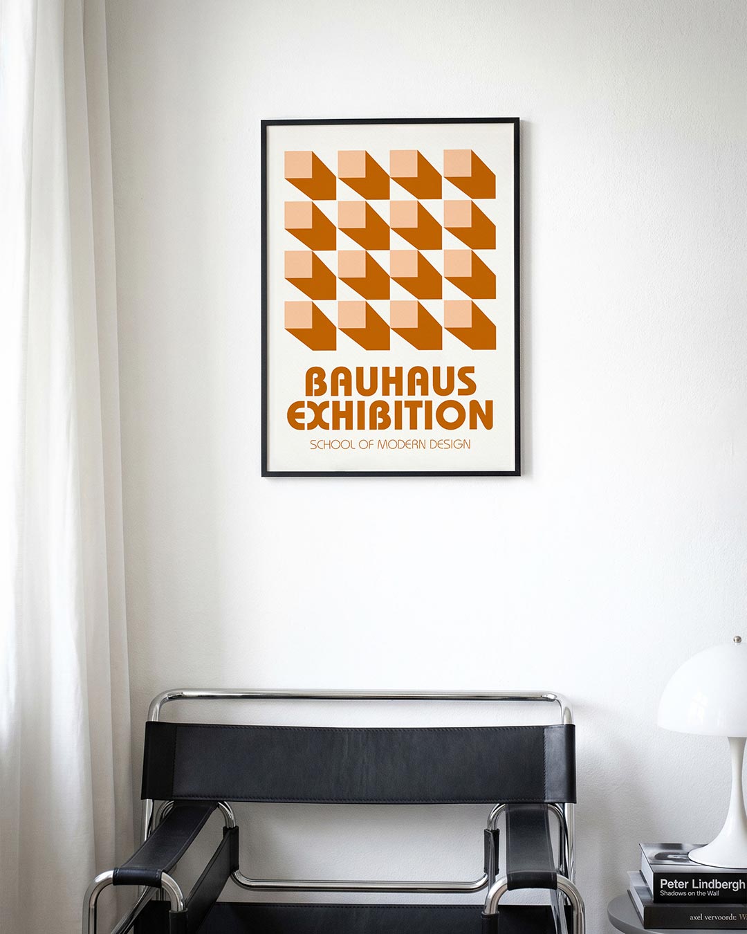 – moderne Bauhaus wandkunst als poster