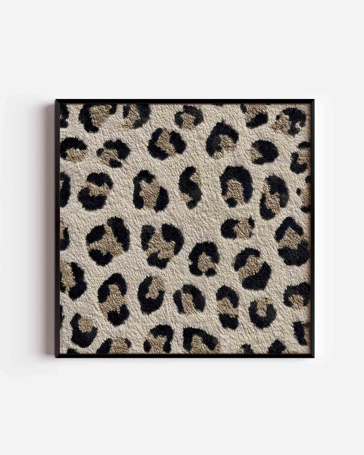Luipaardprint – jungle vierkante poster als wanddecoratie