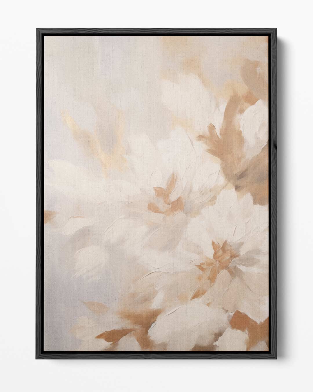 "Ethereal Bloemenpracht" – portret kunstwerk als wanddecoratie