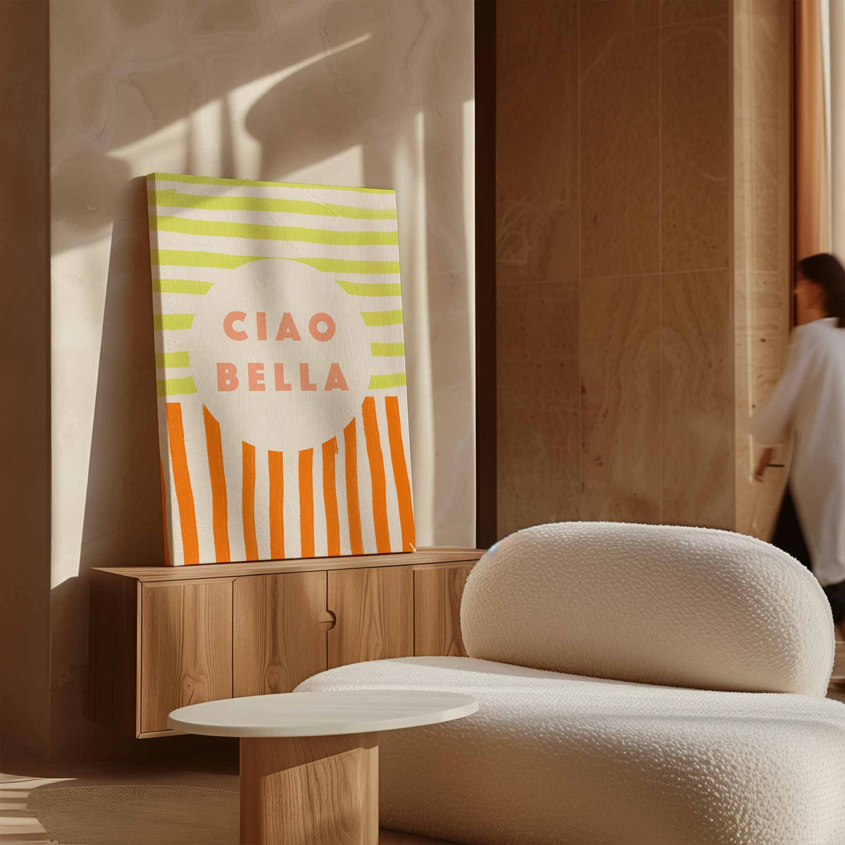 Ciao Bella – plexiglas kunstwerk als wanddecoratie