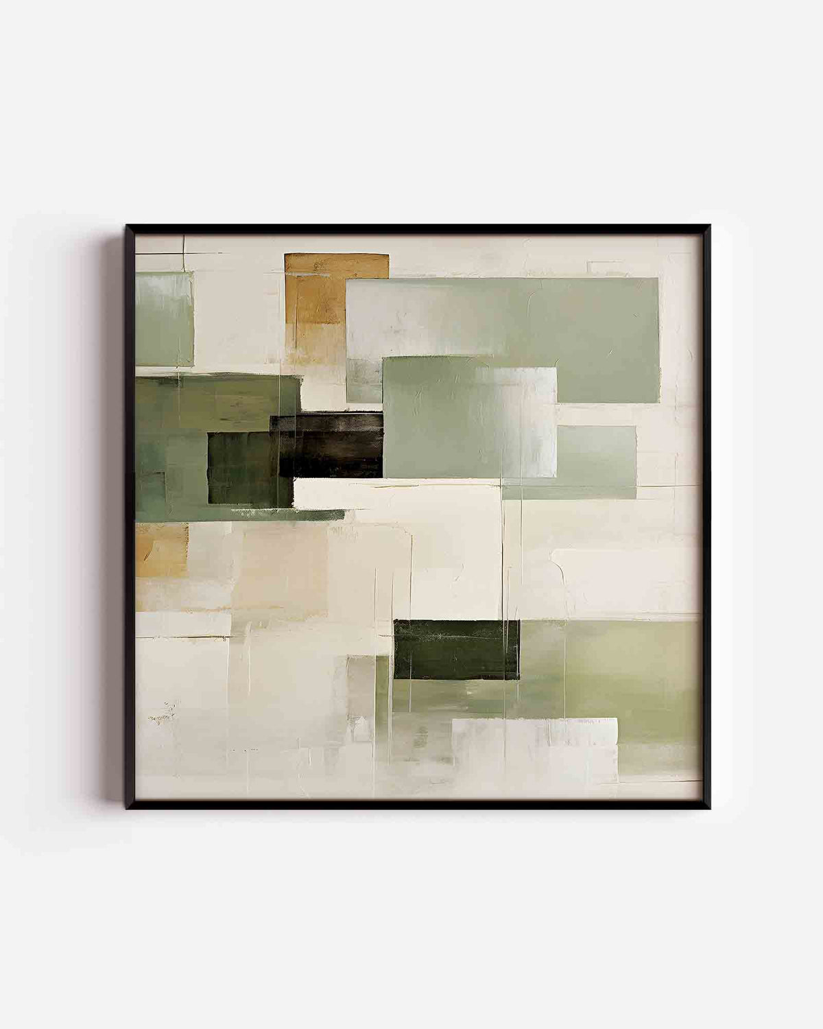Abstracte rechthoeken – abstracte textuur vierkante poster als wanddecoratie