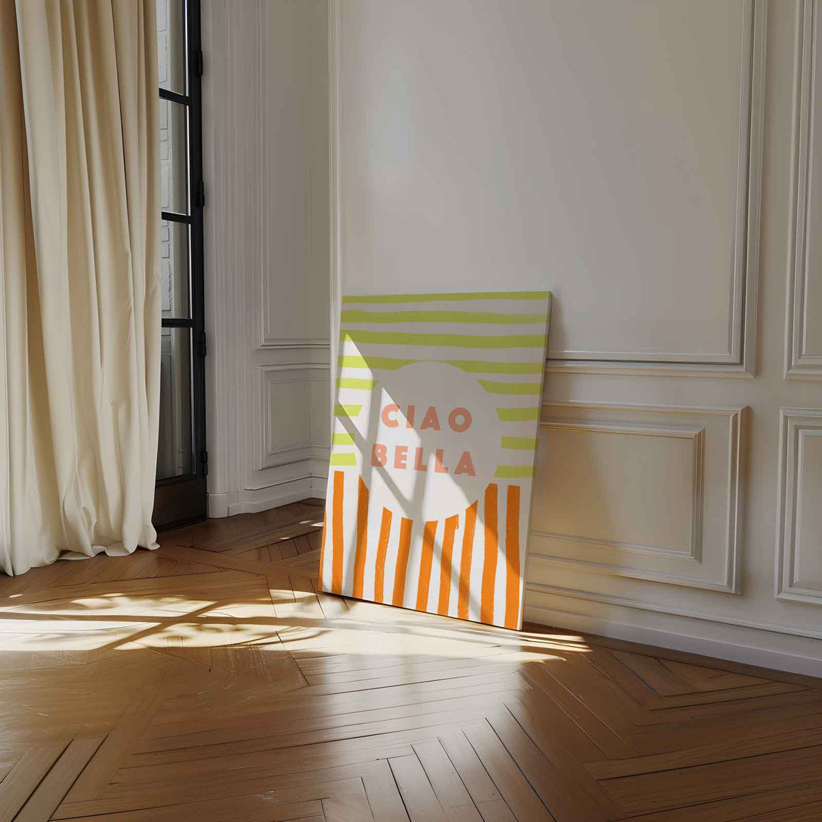 Ciao Bella – dibond kunstwerk als wanddecoratie