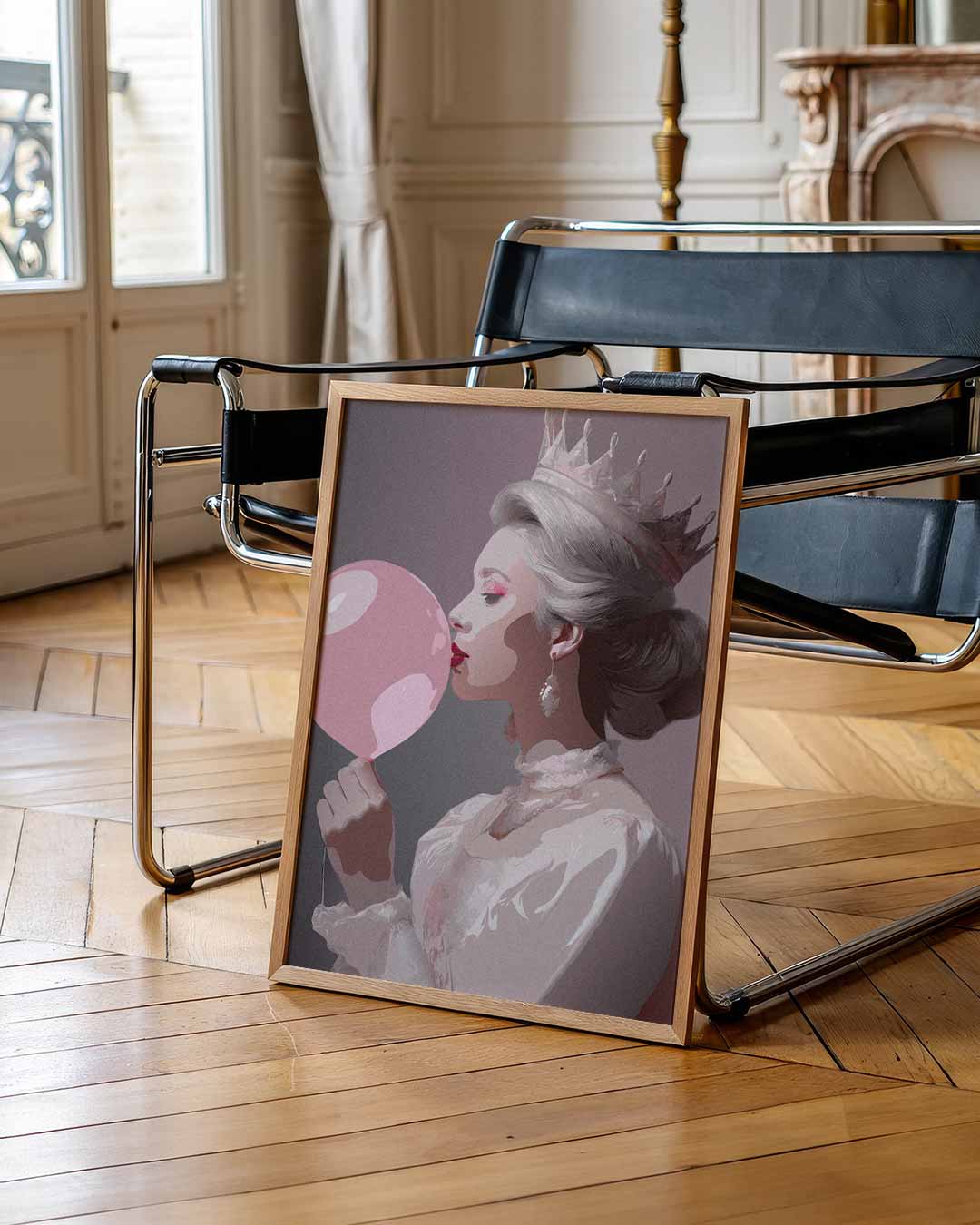 Koningin van Bubblegum – zomer portret poster, afbeelding 7