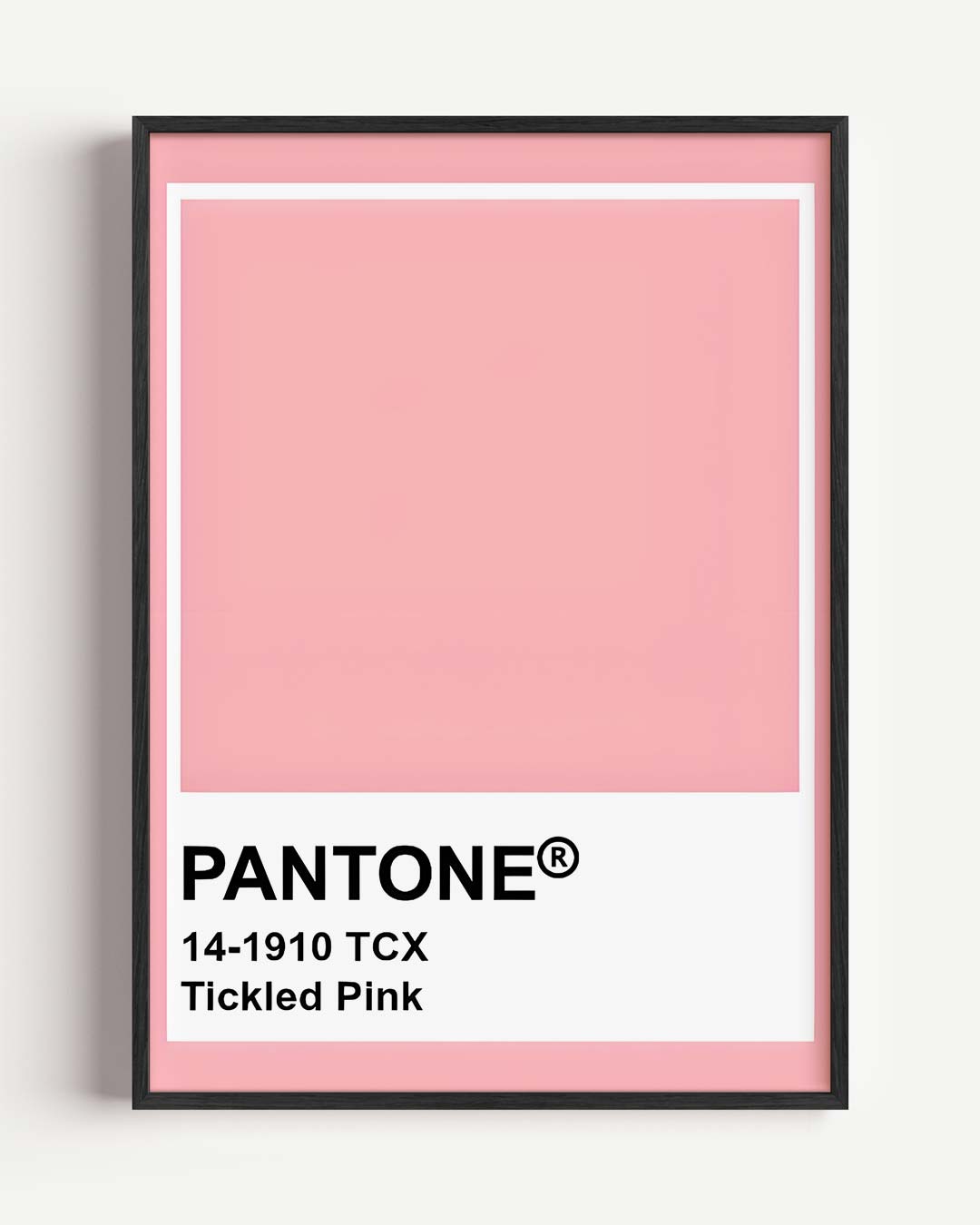 Zachte Roze Vibes – Popart en Streetart portret poster als wanddecoratie