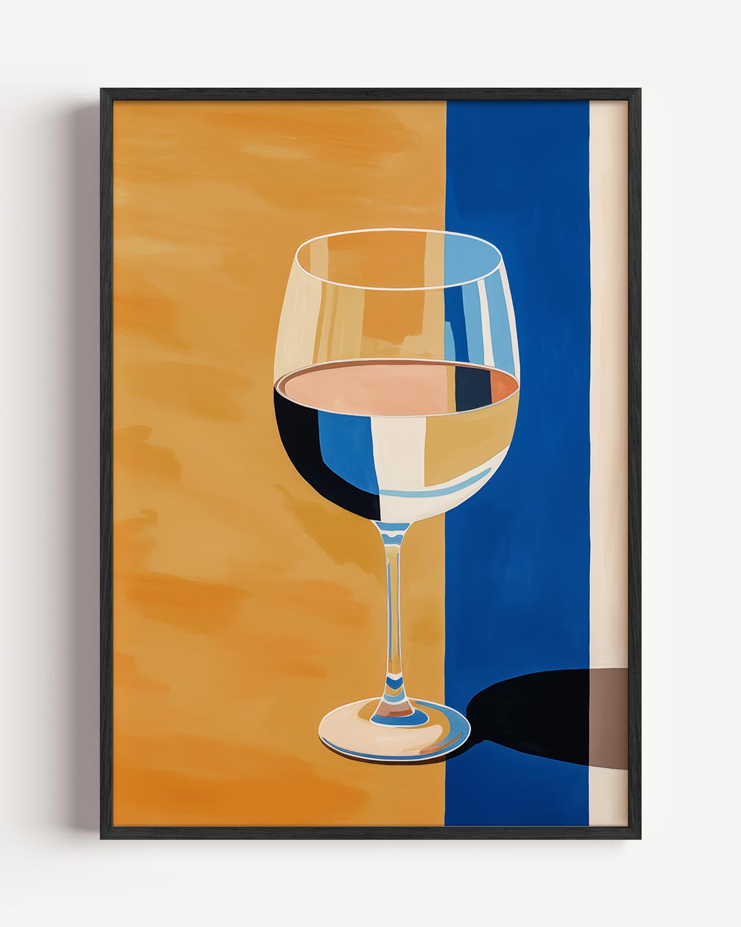 Moderne Wijnkunst – keuken portret poster als wanddecoratie