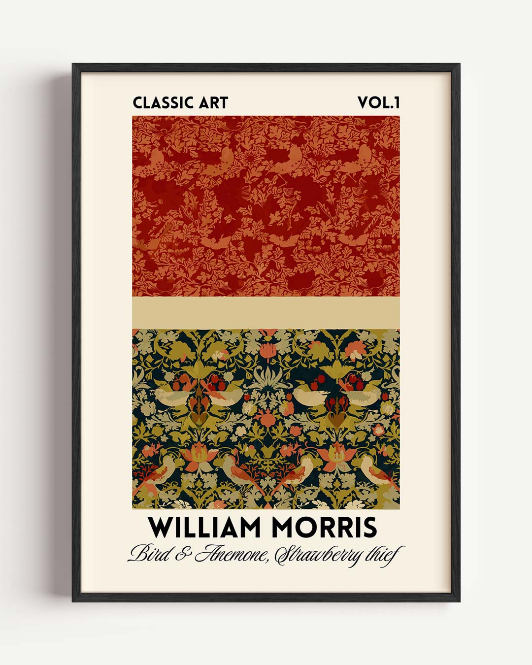 William Morris Klassiek Kunstposter – William Morris portret poster als wanddecoratie