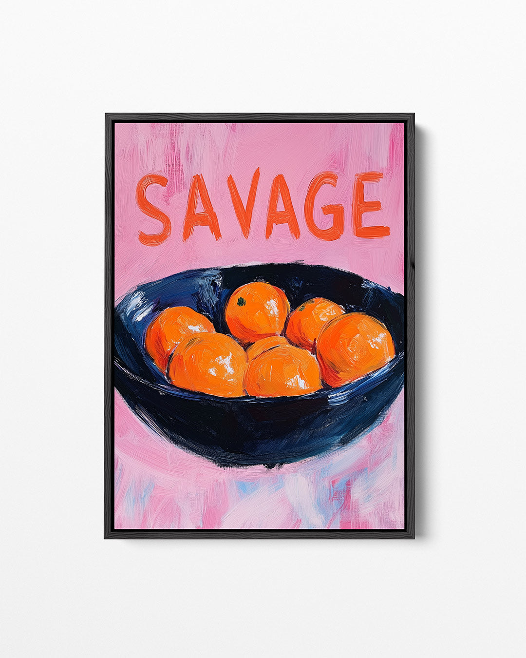 Fruit in krachtige kleuren – staand wanddecoratie kunstwerk