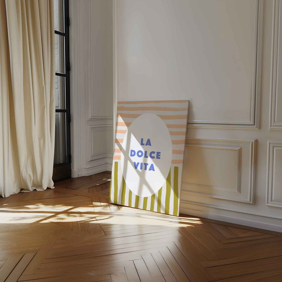 La Dolce Vita – dibond kunstwerk als wanddecoratie