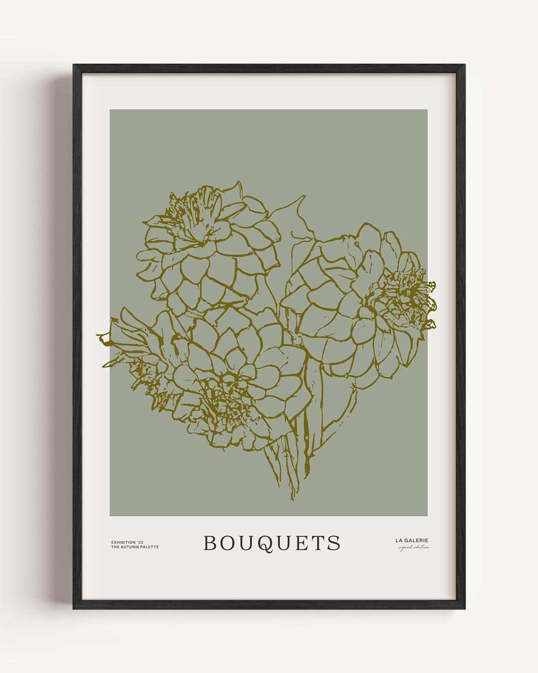 Bloemenpracht – bloemen portret poster als wanddecoratie