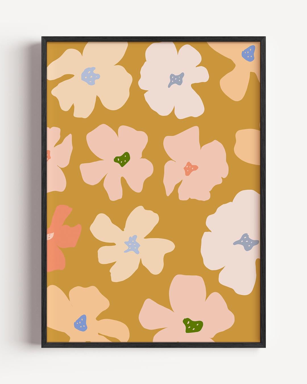 Bloemenpracht – bloemen portret poster als wanddecoratie