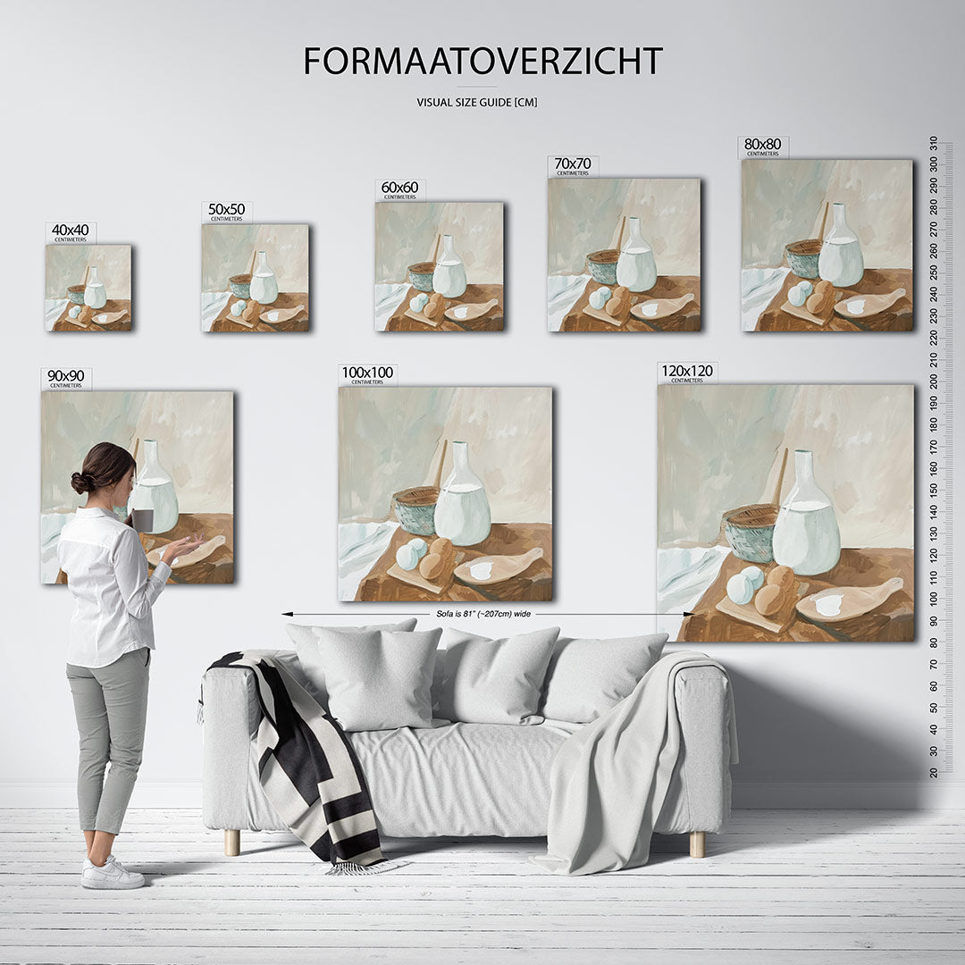 Abstract kunstwerk – materiaalweergave – een abstract kunstwerk met donkere tinten en een rustige visuele opbouw.