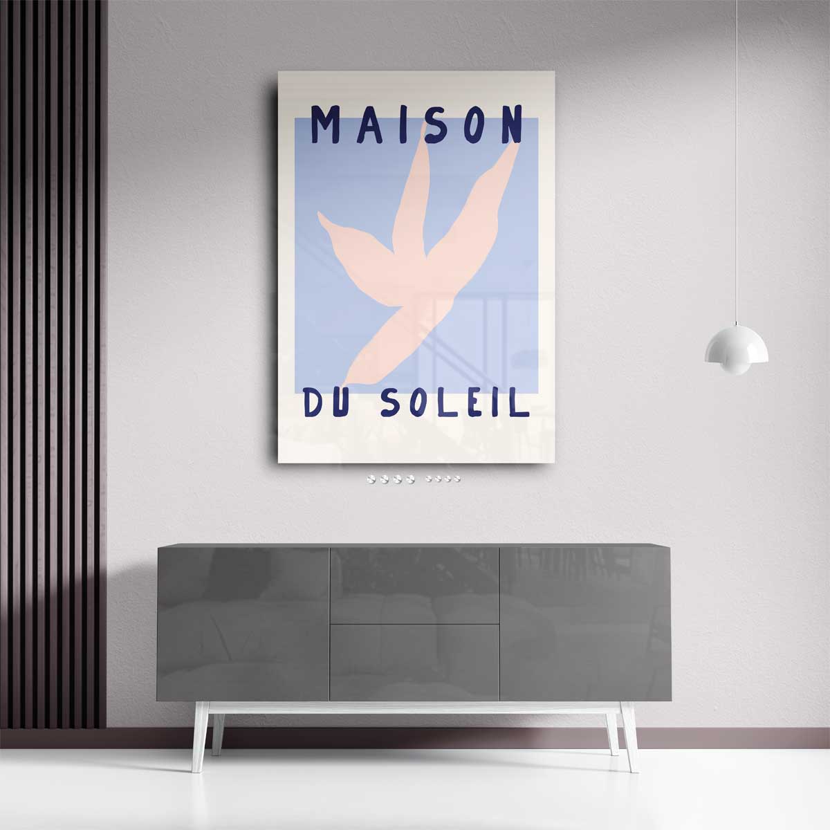 Maison du Soleil Kunstposter – portret kunstwerk als wanddecoratie, afbeelding 13
