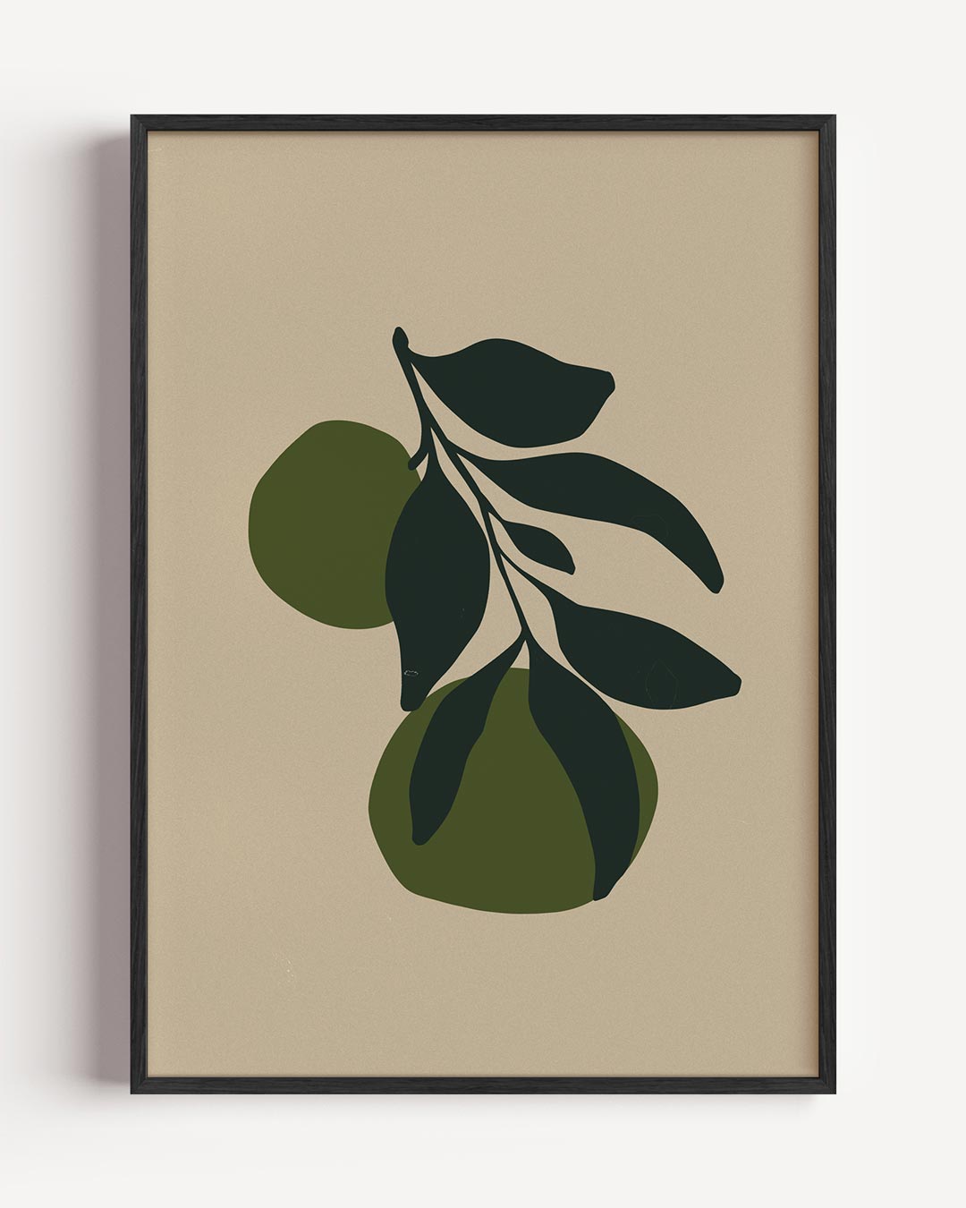 Botanische Bladeren Wanddecoratie – bloemen portret poster als wanddecoratie