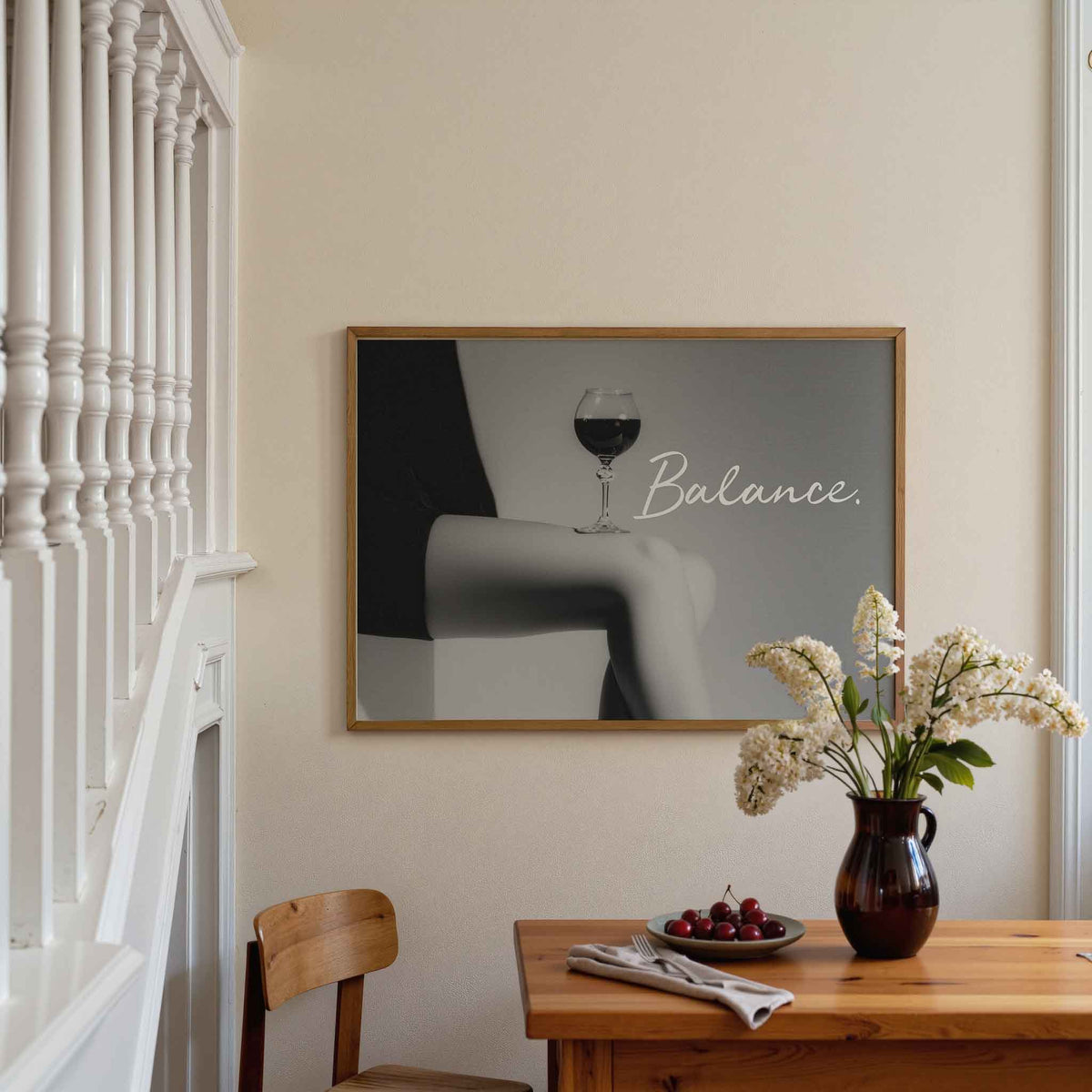 Balance – moderne poster in liggend formaat