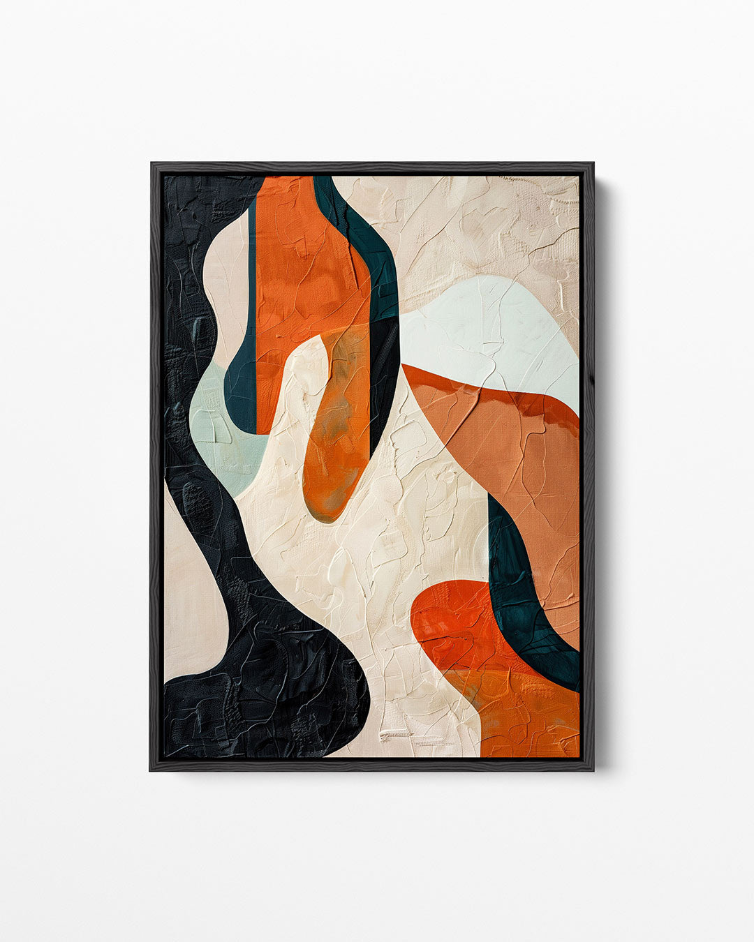Organische vormen compositie – staand wanddecoratie kunstwerk