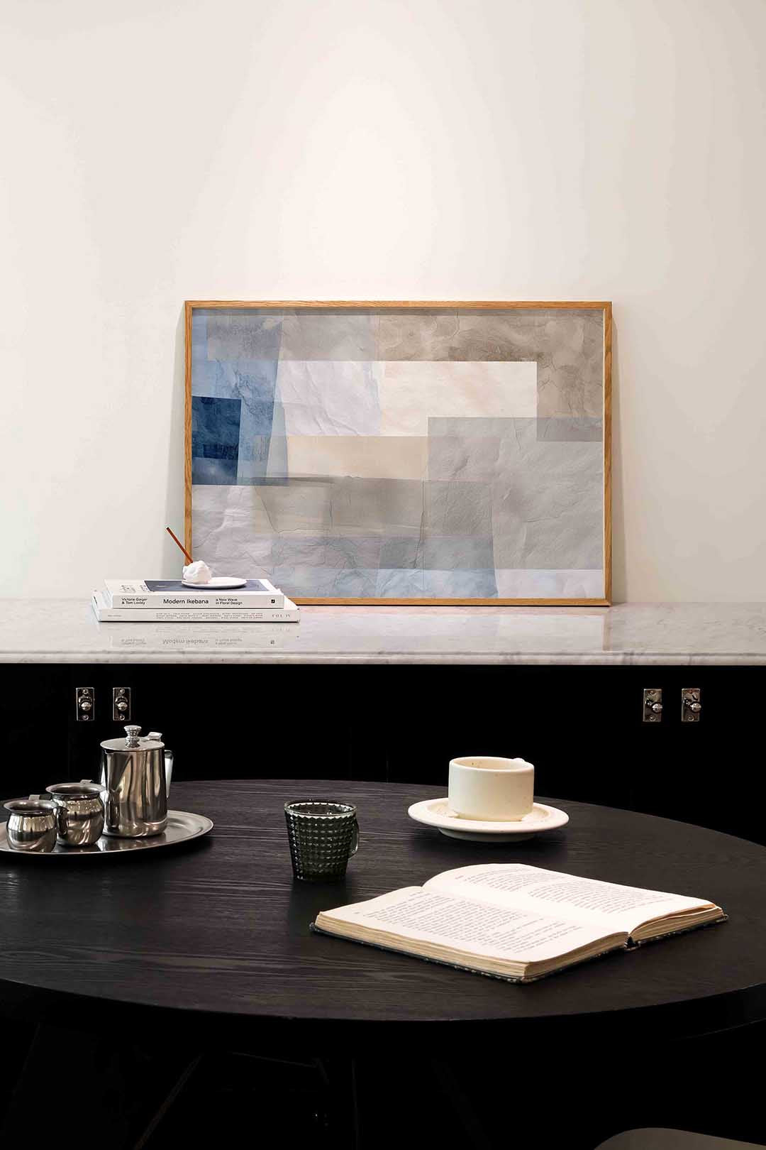 Abstracte lagen – abstracte poster in liggend formaat