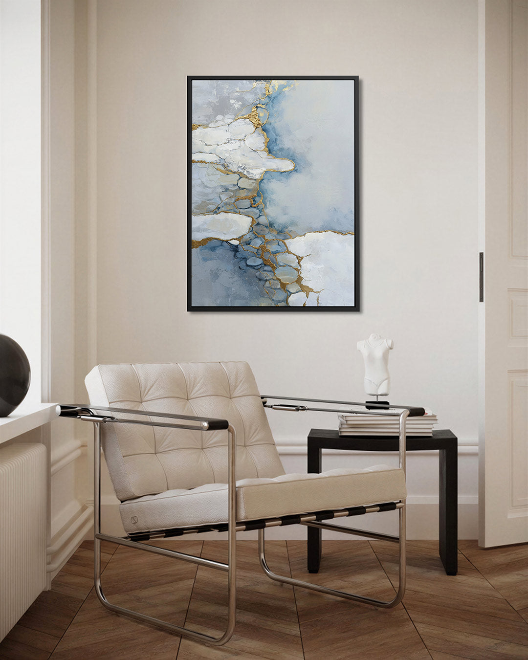 Organische vormen – staand wanddecoratie kunstwerk