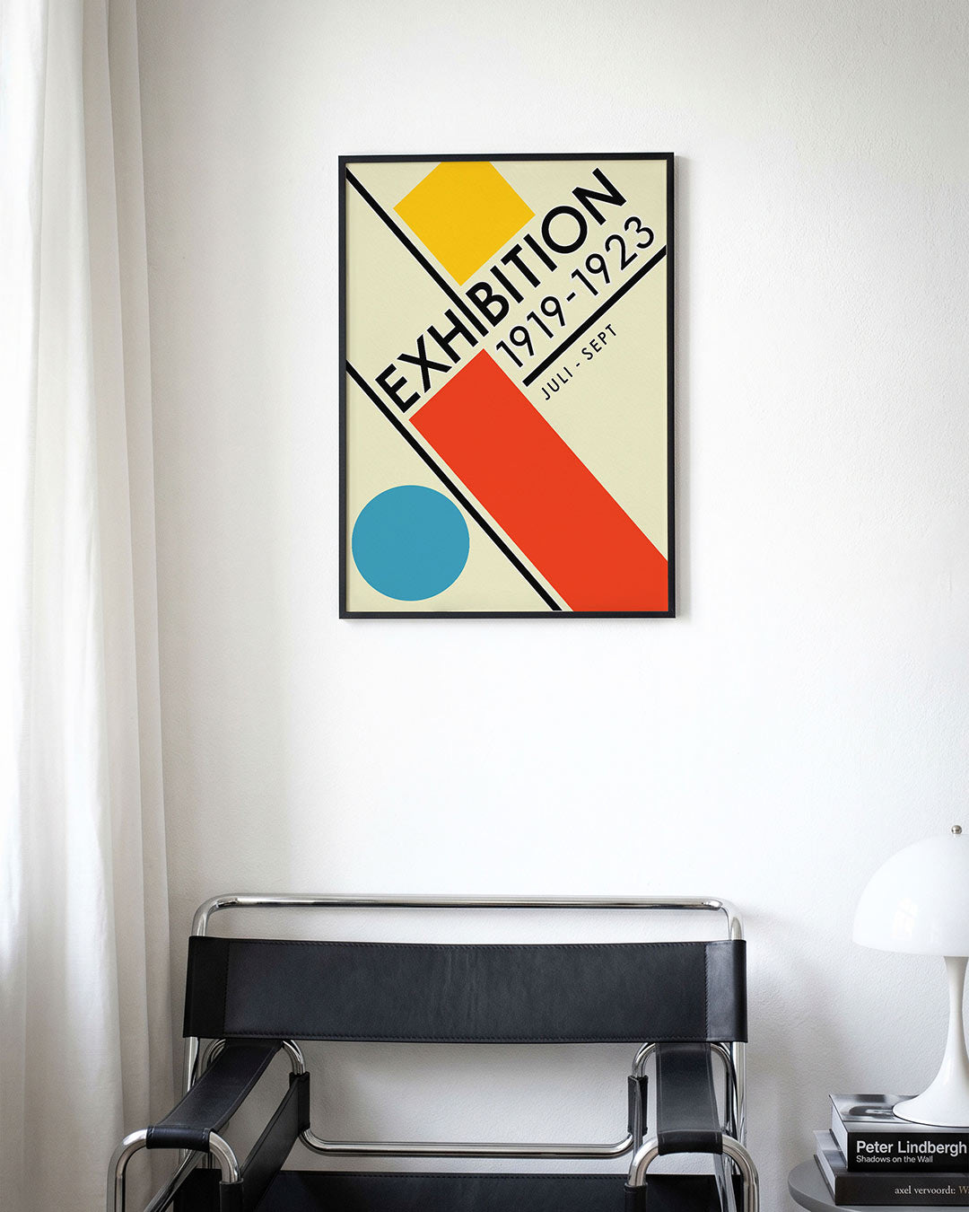Vorm en balans – moderne Bauhaus wandkunst als poster