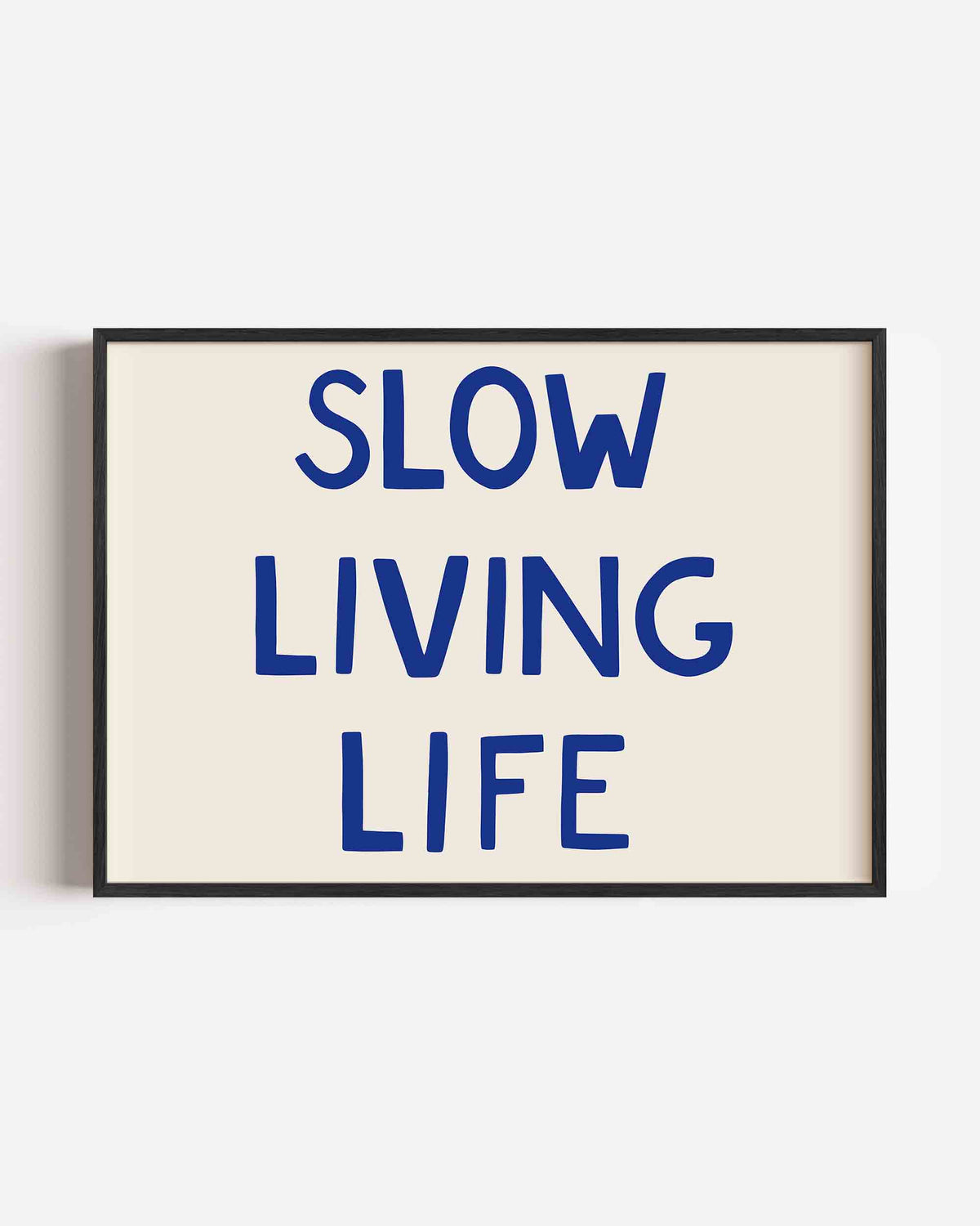 Slow living life – keuken landscape poster als wanddecoratie