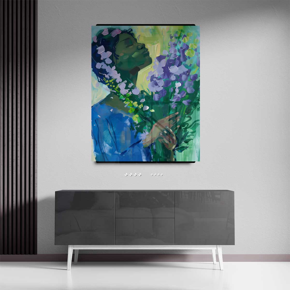 Bloemige Dromen – canvas kunstwerk als wanddecoratie