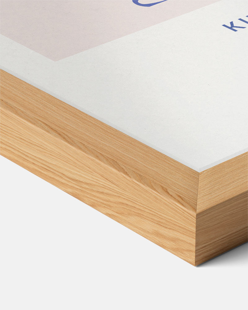 Elegant Glazen Piramide – staande keuken wanddecoratie van WallArtistic