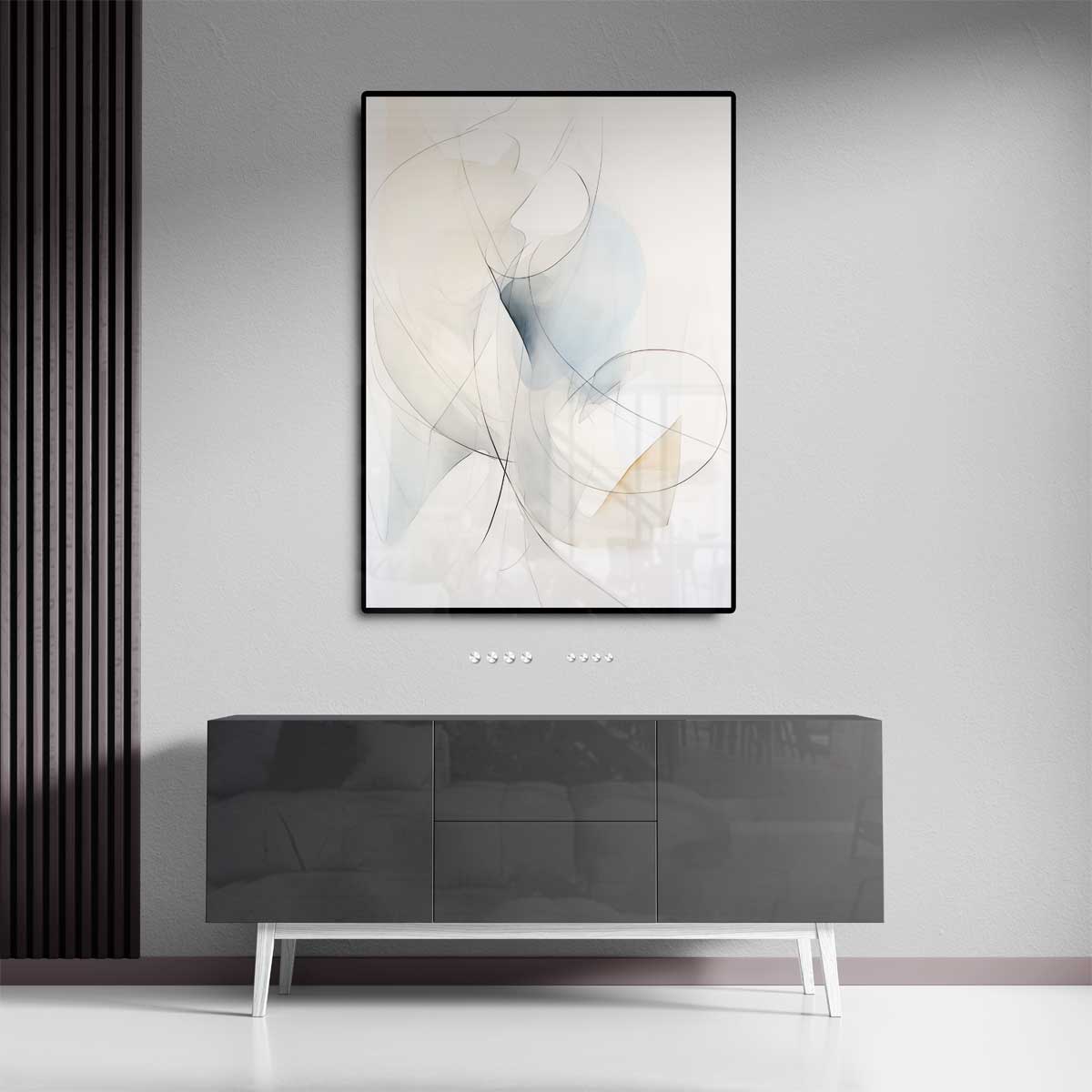 Dans van Lijnen – staand kunstwerk voor modern interieur